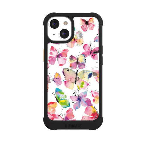 Apple iPhone 13 NIVOmax Aquarell Frühlingsschmetterlinge