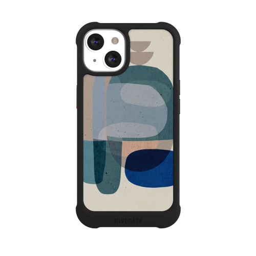 Apple iPhone 13 NIVOmax Pierres n° 3 Bleu