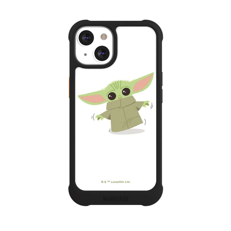 iPhone 13 NIVOmax Baby Yoda läuft