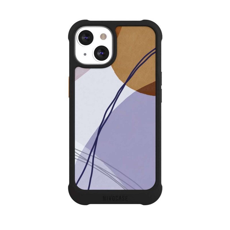 iPhone 13 NIVOmax Grafisch 266 Violet