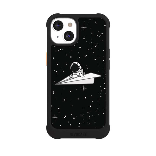 Apple iPhone 13 NIVOmax Astronaut Paper Plane Comic