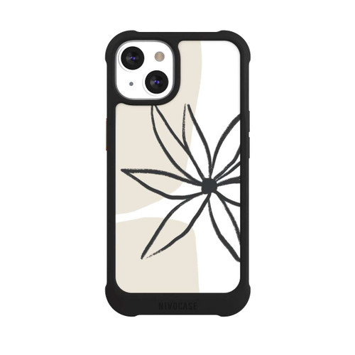 Apple iPhone 13 NIVOmax Fleur et crème