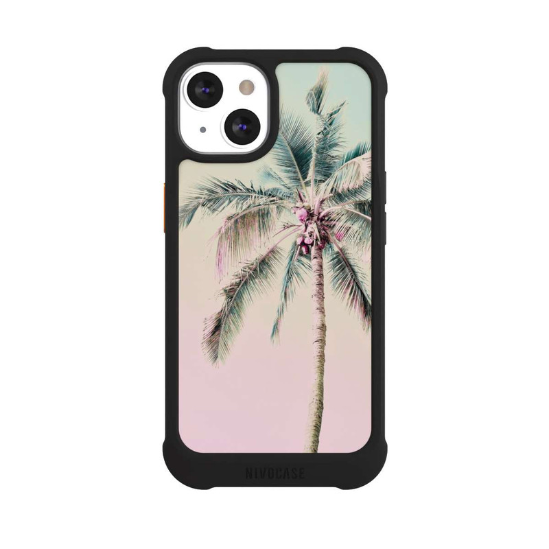 iPhone 13 NIVOmax Palmier pastel