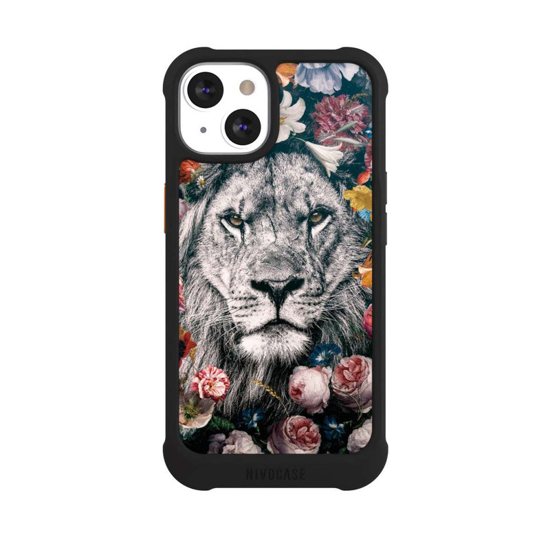 iPhone 13 NIVOmax Lion Flowers