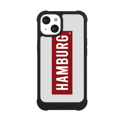 Apple iPhone 13 NIVOmax HSV Hamburg Rot Weiss