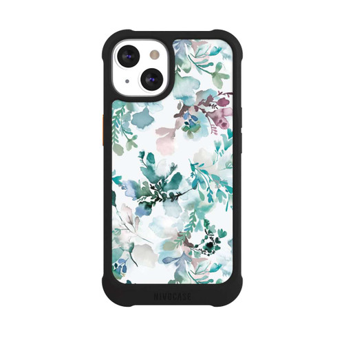 Apple iPhone 13 NIVOmax Zarte Herbstblumen Eukalyptus