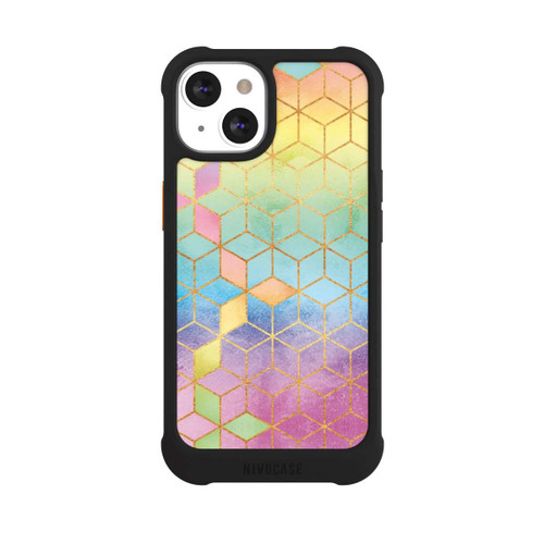 Apple iPhone 13 NIVOmax Regenbogenwürfel