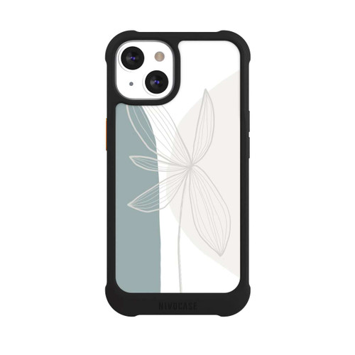 Apple iPhone 13 NIVOmax Blumen und Formen Nr. 3 - Anastasia Sawall