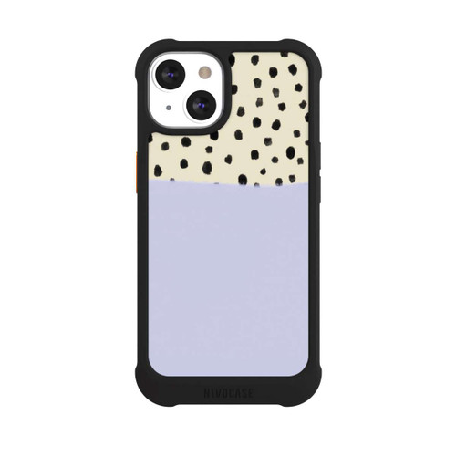Apple iPhone 13 NIVOmax Tupfen Boho Pastell