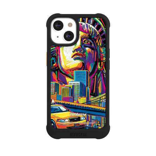 Apple iPhone 13 NIVOmax NY City Art By P.D. Moreno