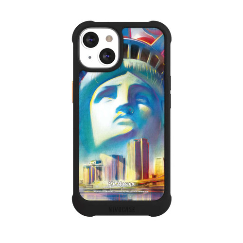 Apple iPhone 13 NIVOmax New York Liberty Art By P.D. Moreno