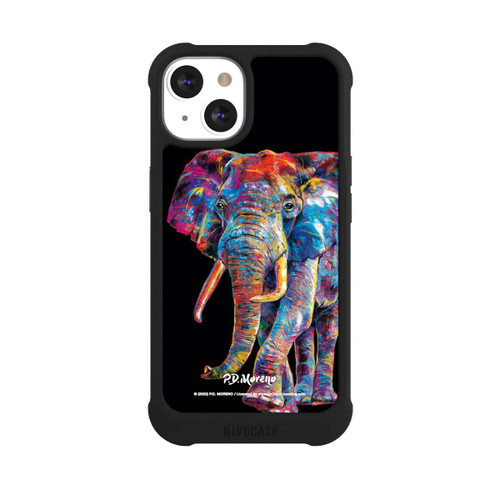 Apple iPhone 13 NIVOmax Elephant Art By P.D. Moreno