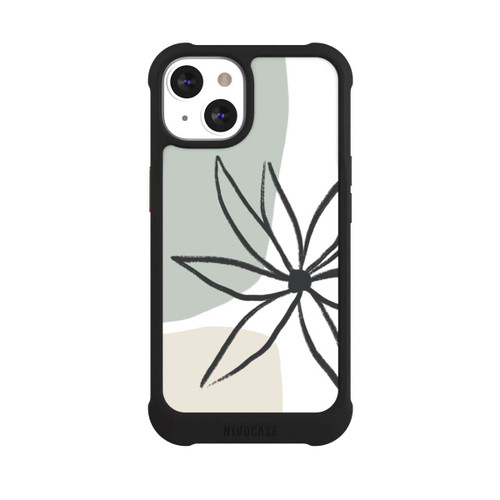 Apple iPhone 13 NIVOmax Fleur Menthe &amp; Crème