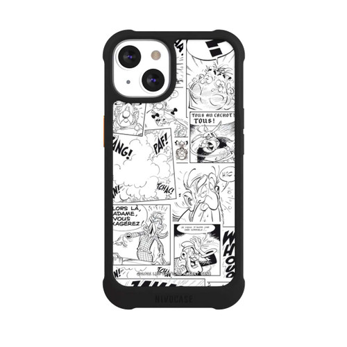 Apple iPhone 13 NIVOmax BD Astérix Blanc &amp; Noir