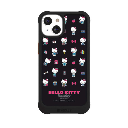 Apple iPhone 13 NIVOmax Hello Kitty 90s Schwarz