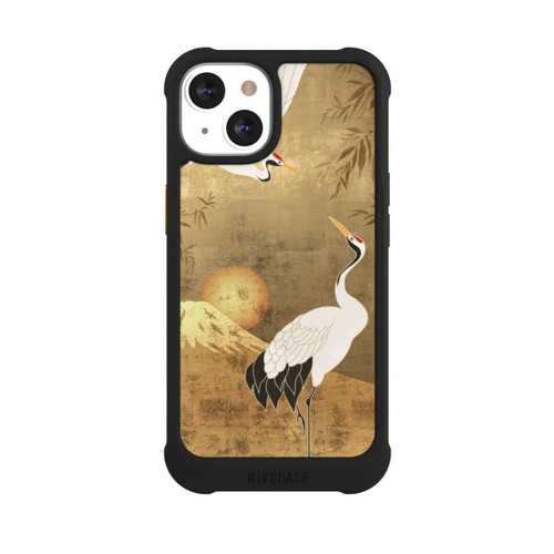 Apple iPhone 13 NIVOmax Cranes Gold Japan 1
