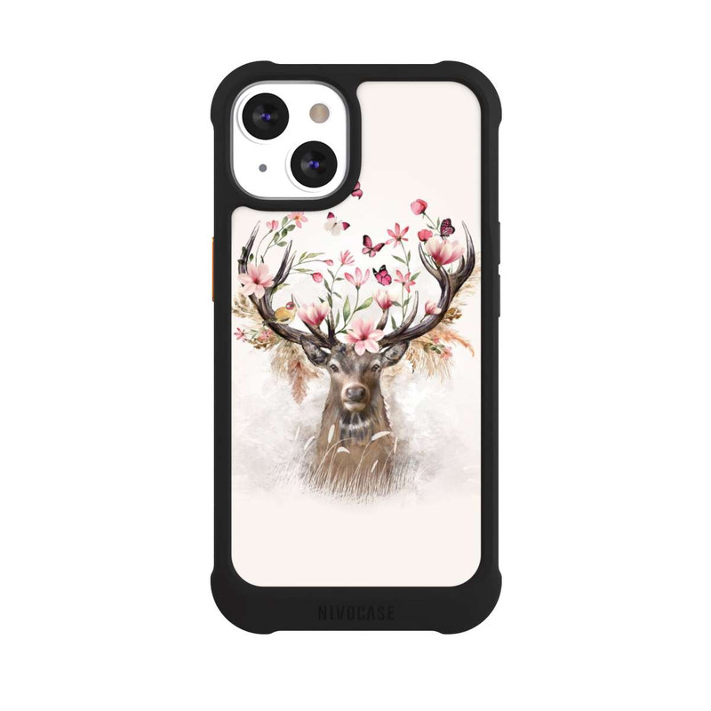 iPhone 13 NIVOmax Cerf & Fleurs