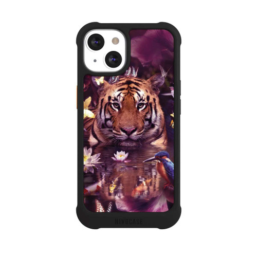 Apple iPhone 13 NIVOmax Tiger flower frame