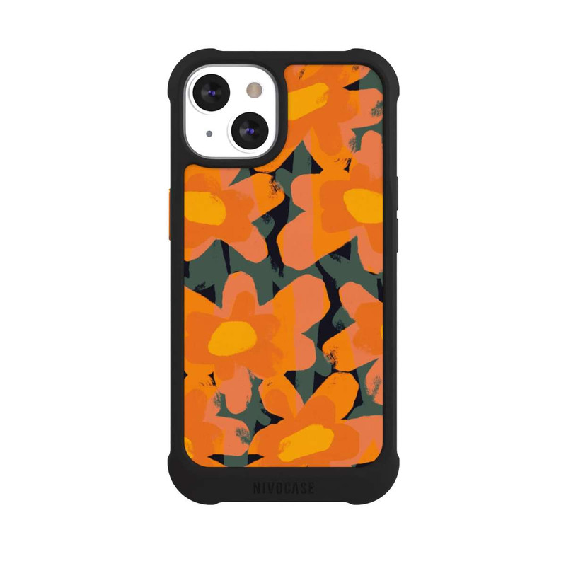 iPhone 13 NIVOmax Prairie Fleurie Orange