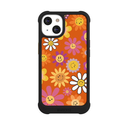 Apple iPhone 13 NIVOmax Smiles Orange Flowers