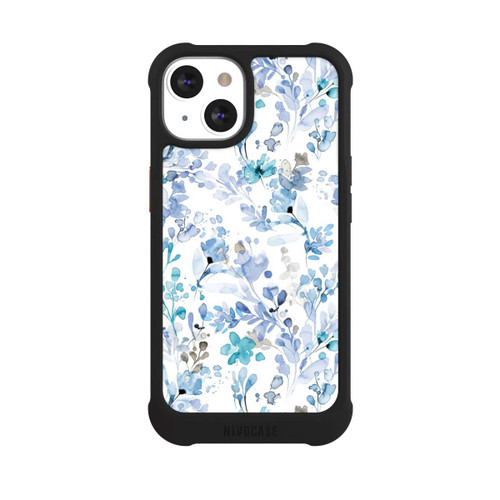 Apple iPhone 13 NIVOmax Frühlingsunkraut blau