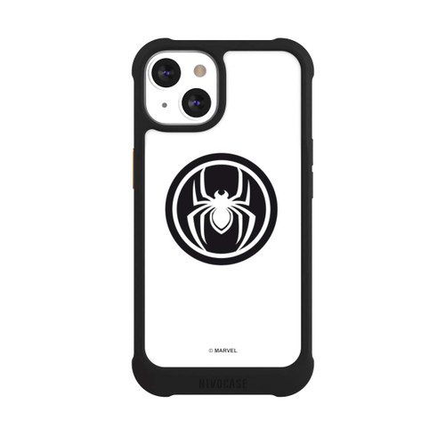 Apple iPhone 13 NIVOmax Spider-Man Logo White