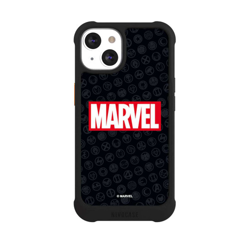Apple iPhone 13 NIVOmax Marvel Logo Black Red 