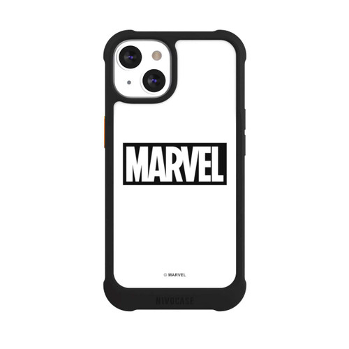 Apple iPhone 13 NIVOmax Marvel Logo White