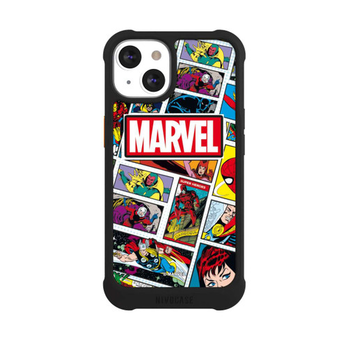 Apple iPhone 13 NIVOmax Marvel Comic Pattern
