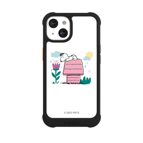 Apple iPhone 13 NIVOmax Snoopy Hundehütte Frühling