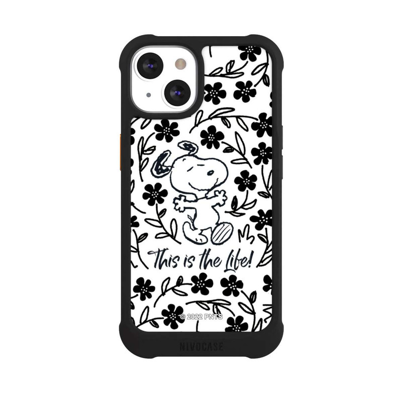 iPhone 13 NIVOmax Snoopy Black and White This Is The Life