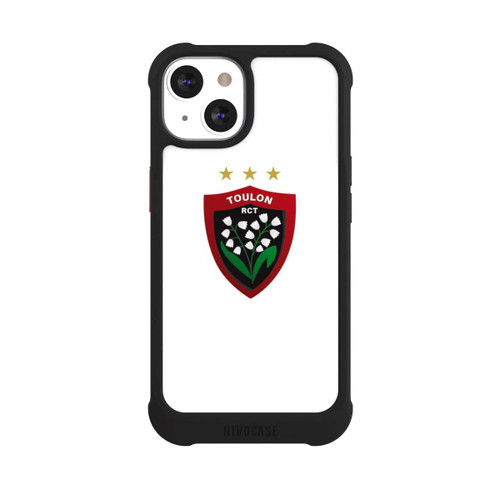 Apple iPhone 13 NIVOmax Logo RC Toulonnais Blanc