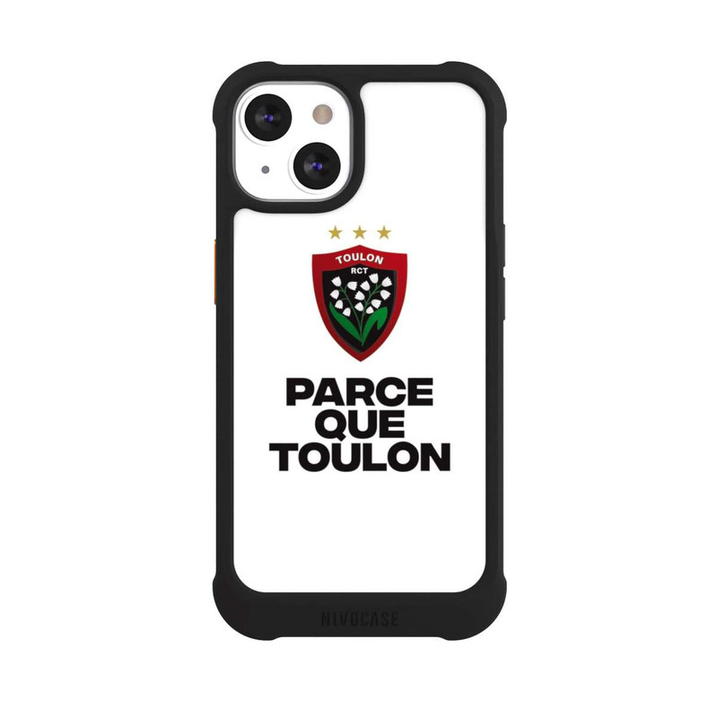 iPhone 13 NIVOmax Parce Que Toulon Blanc