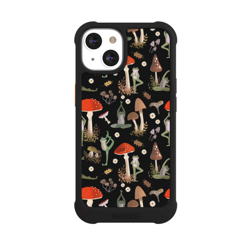 Apple iPhone 13 NIVOmax Yoga Frogs with Mushrooms