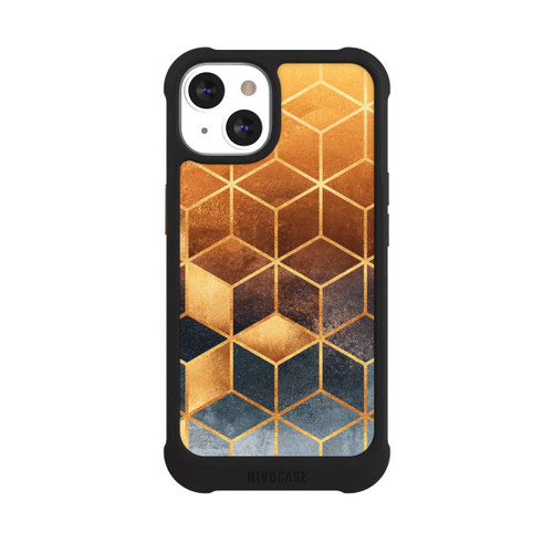 Apple iPhone 13 NIVOmax Würfel goldener Farbverlauf
