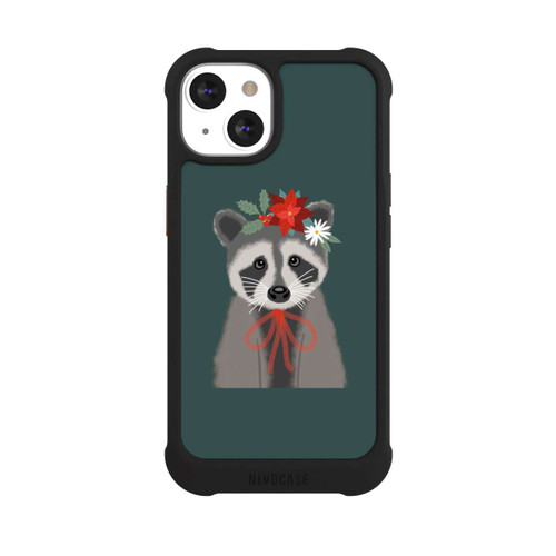Apple iPhone 13 NIVOmax Holiday Raccoon