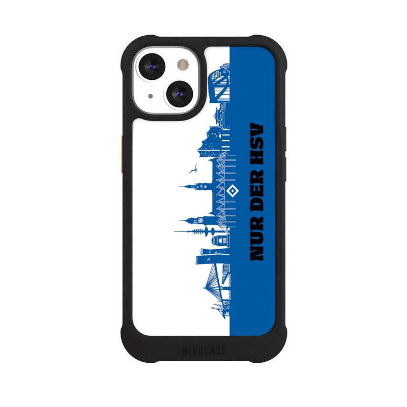 iPhone 13 NIVOmax HSV Skyline Blau Weiß