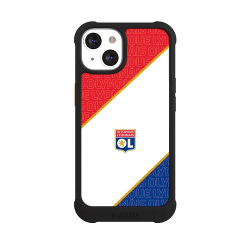 Apple iPhone 13 NIVOmax Logo OL rouge et bleu
