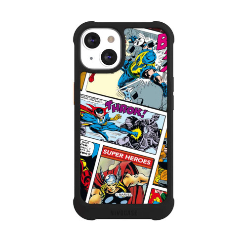 Apple iPhone 13 NIVOmax Marvel Retro Comic Blue