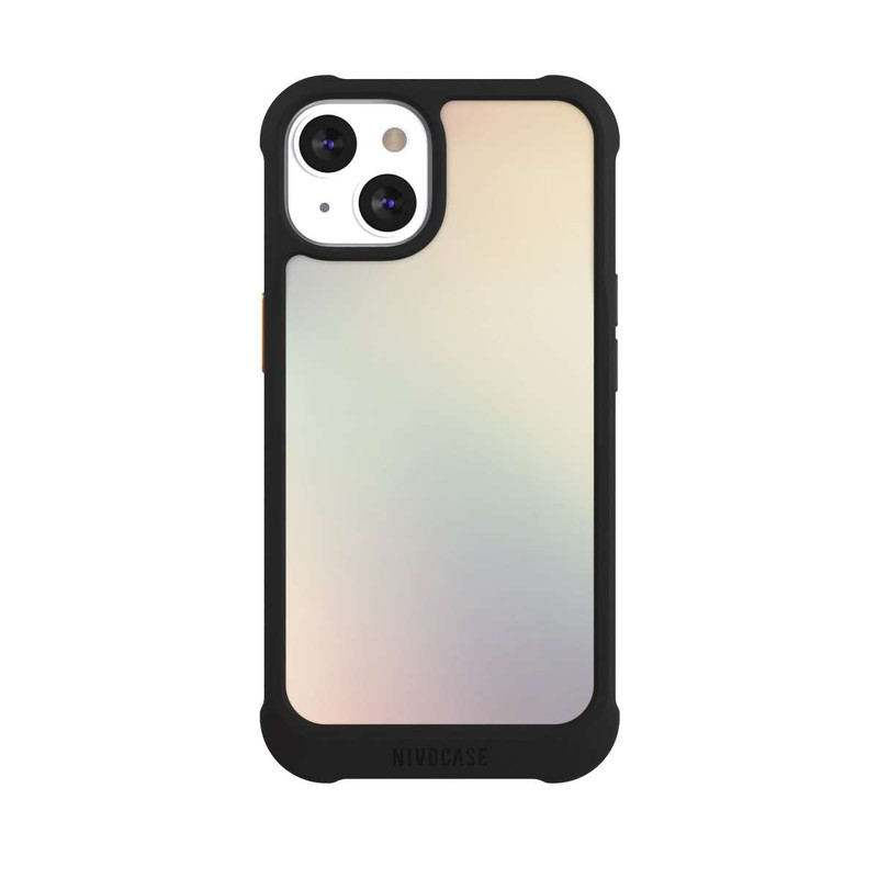iPhone 13 NIVOmax Lila Pastell Glitch