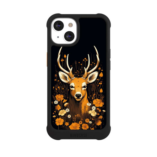 Apple iPhone 13 NIVOmax Deer Flowers Big