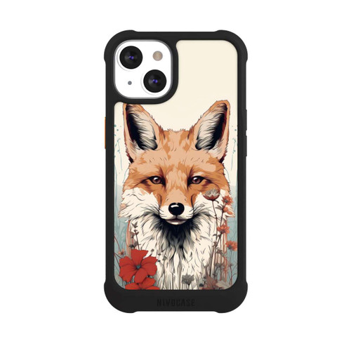 Apple iPhone 13 NIVOmax  Fox with Flowers