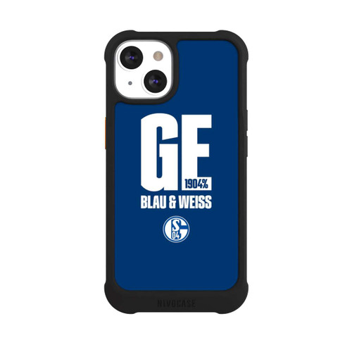Apple iPhone 13 NIVOmax S04 GE Blau &amp; Weiss