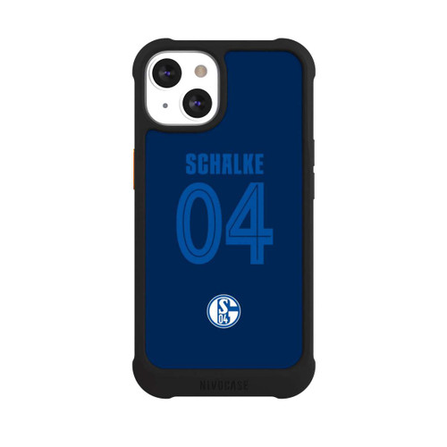 Apple iPhone 13 NIVOmax Schalke 04 Dunkelblau