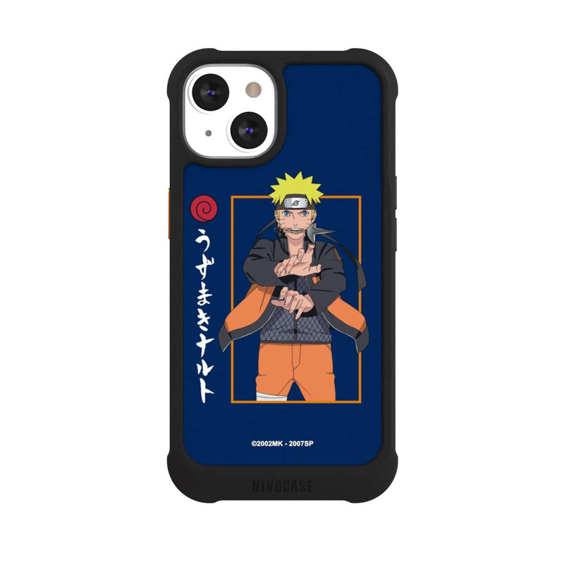 iPhone 13 NIVOmax Naruto Kampfposition Blau