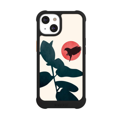 Apple iPhone 13 NIVOmax Japanischer Vogel