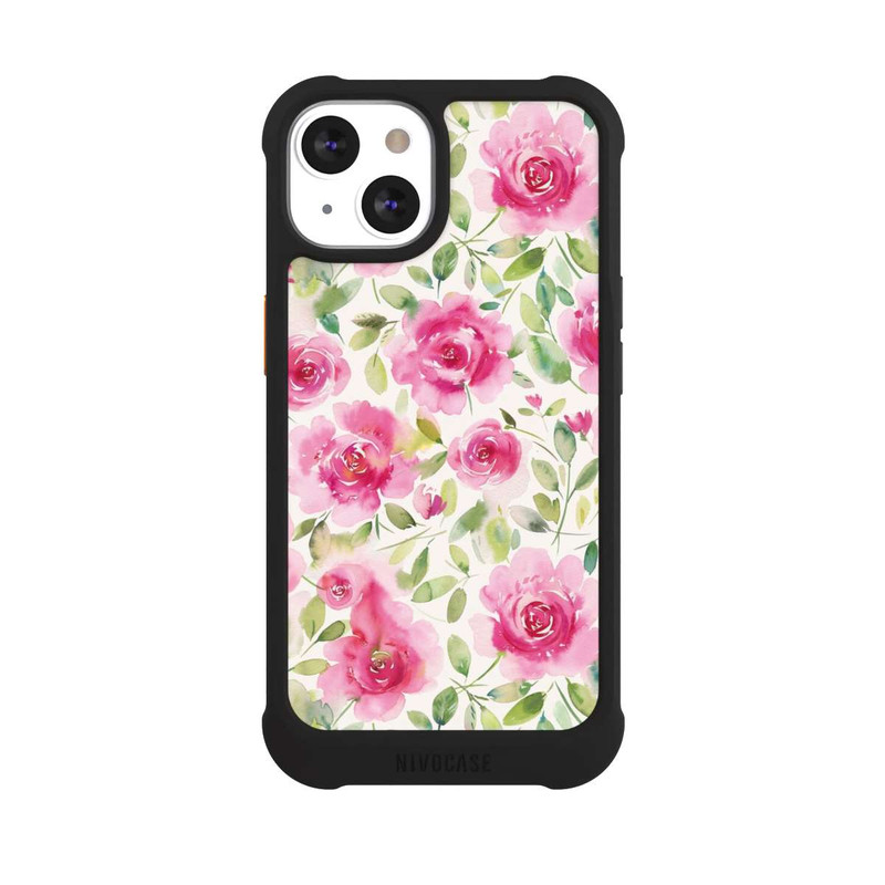 iPhone 13 NIVOmax Aquarell Frische Rosen
