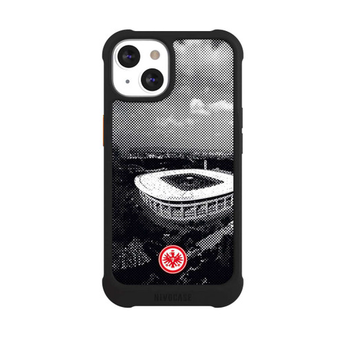 Apple iPhone 13 NIVOmax SGE Stadion Schwarz Weiß