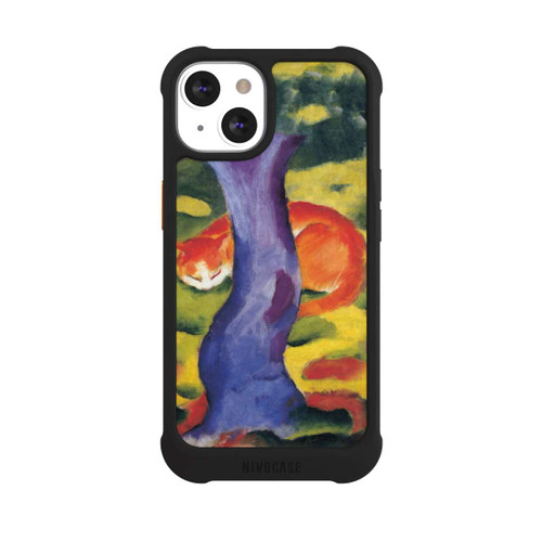 Apple iPhone 13 NIVOmax Katze hinter Einem Baum von Franz Marc