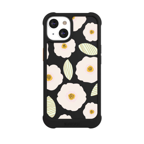 Apple iPhone 13 NIVOmax Simple Pastell Flowers Light Transparent